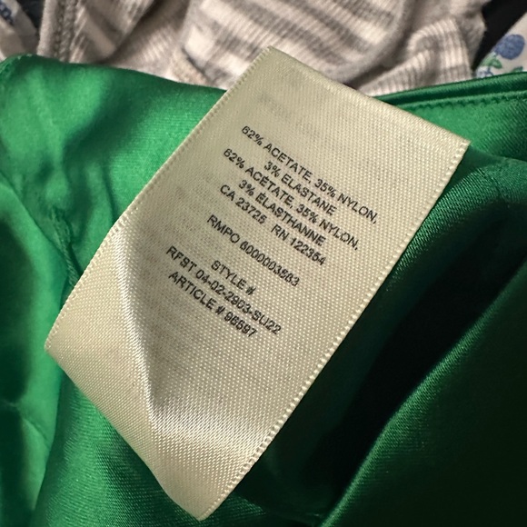 Aritzia Wilfred Shine Bustier Gloss Kelly Green Corset Tank Top Size M - Picture 5 of 5